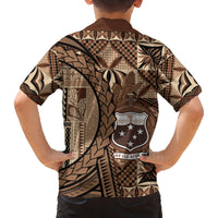 Samoa Siapo Family Matching Summer Maxi Dress and Hawaiian Shirt Happy Independence Day Vintage Vibes LT14 - Polynesian Pride