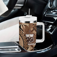 Samoa Siapo Tumbler With Handle Happy Independence Day Vintage Vibes LT14 - Polynesian Pride