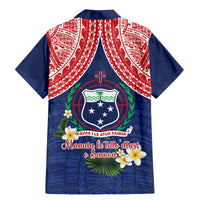 Samoan Independence Day Family Matching Mermaid Dress and Hawaiian Shirt Manuia Le Tutoatasi O Samoa LT14 - Polynesian Pride