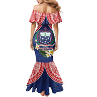 Samoan Independence Day Family Matching Mermaid Dress and Hawaiian Shirt Manuia Le Tutoatasi O Samoa LT14 - Polynesian Pride