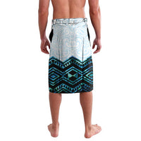 New Zealand Silver Fern Tui Bird Lavalava Maori Kowhai Paua Shell Taniko Motifs LT14 - Polynesian Pride
