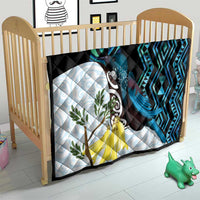 New Zealand Silver Fern Tui Bird Quilt Maori Kowhai Paua Shell Taniko Motifs LT14 - Polynesian Pride