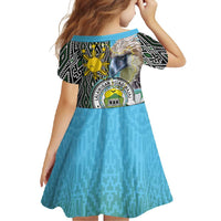 Cotabato Philippines Province Family Matching Off Shoulder Maxi Dress and Hawaiian Shirt Filipino Eagle Sampaguita Tinalak Pattern LT14 - Polynesian Pride