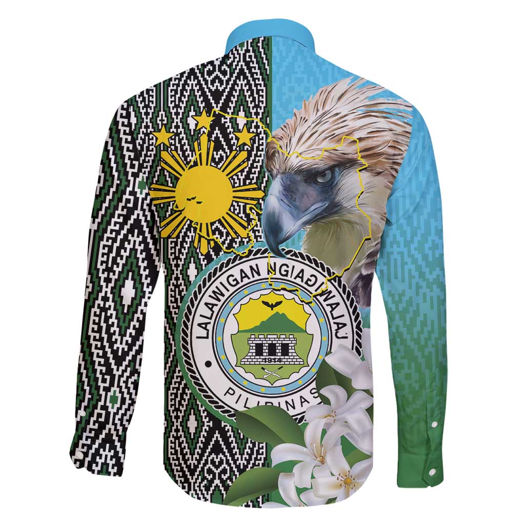 Cotabato Philippines Province Family Matching Tank Maxi Dress and Hawaiian Shirt Filipino Eagle Sampaguita Tinalak Pattern LT14 - Polynesian Pride