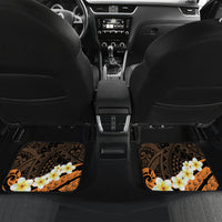 Liver Cancer Awareness Month Car Mats Awareness Is Key Orange Polynesian Ribbon