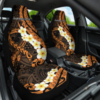 Liver Cancer Awareness Month Car Seat Cover Awareness Is Key Orange Polynesian Ribbon LT14 One Size Orange - Polynesian Pride