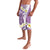 Purple Hawaii Shark Tattoo Lavalava Frangipani With Polynesian Pastel Version