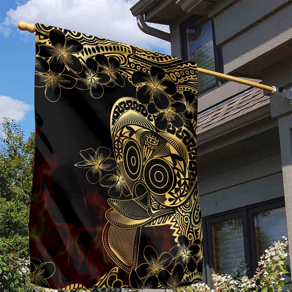 Frangipani Festival Rabaul Garden Flag PNG Tribal Baining Mask Tattoo LT14 - Polynesian Pride