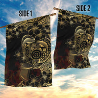 Frangipani Festival Rabaul Garden Flag PNG Tribal Baining Mask Tattoo LT14 - Polynesian Pride