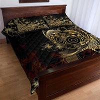 Frangipani Festival Rabaul Quilt Bed Set PNG Tribal Baining Mask Tattoo LT14 - Polynesian Pride