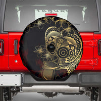 Frangipani Festival Rabaul Spare Tire Cover PNG Tribal Baining Mask Tattoo LT14 - Polynesian Pride
