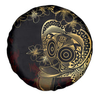 Frangipani Festival Rabaul Spare Tire Cover PNG Tribal Baining Mask Tattoo LT14 - Polynesian Pride