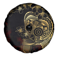 Frangipani Festival Rabaul Spare Tire Cover PNG Tribal Baining Mask Tattoo LT14 - Polynesian Pride