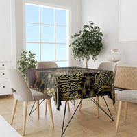 Frangipani Festival Rabaul Tablecloth PNG Tribal Baining Mask Tattoo LT14 - Polynesian Pride