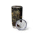 Frangipani Festival Rabaul Tumbler Cup PNG Tribal Baining Mask Tattoo - Polynesian Pride