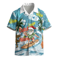 Hawaii Summer Christmas Kid Hawaiian Shirt Surfing Santa Shaka Catch The Wave LT14 - Polynesian Pride