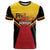 Papua New Guinea Rugby Custom T Shirt Go PNG Hunters Polynesian Pattern - Polynesian Pride