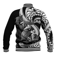 Kamehameha Butterfly Hawaii Baseball Jacket Hawaiian Pulelehua Mamaki Black Color LT14 - Polynesian Pride