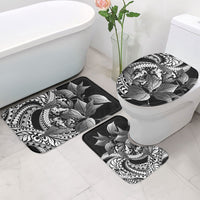 Kamehameha Butterfly Hawaii Bathroom Set Hawaiian Pulelehua Mamaki Black Color LT14 - Polynesian Pride