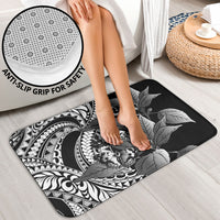 Kamehameha Butterfly Hawaii Bathroom Set Hawaiian Pulelehua Mamaki Black Color LT14 - Polynesian Pride
