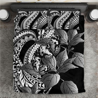 Kamehameha Butterfly Hawaii Bedding Set Hawaiian Pulelehua Mamaki Black Color LT14 Black - Polynesian Pride