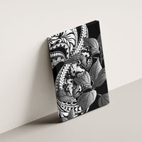 Kamehameha Butterfly Hawaii Canvas Wall Art Hawaiian Pulelehua Mamaki Black Color LT14 - Polynesian Pride