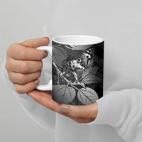 Kamehameha Butterfly Hawaii Ceramic Mug Hawaiian Pulelehua Mamaki Black Color LT14 - Polynesian Pride