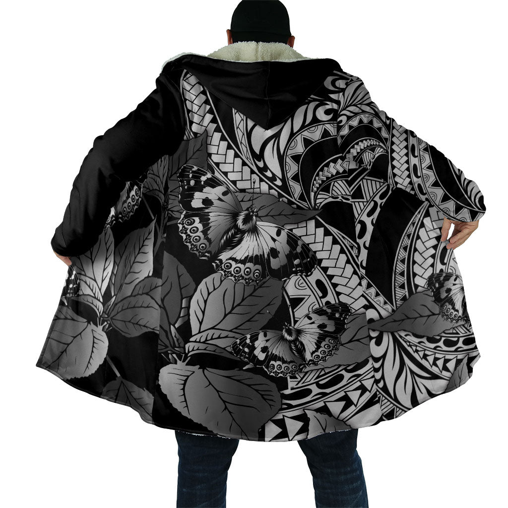 Kamehameha Butterfly Hawaii Cloak Hawaiian Pulelehua Mamaki Black Color LT14 - Polynesian Pride