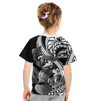 Kamehameha Butterfly Hawaii Kid T Shirt Hawaiian Pulelehua Mamaki Black Color
