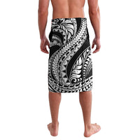 Kamehameha Butterfly Hawaii Lavalava Hawaiian Pulelehua Mamaki Black Color LT14 - Polynesian Pride