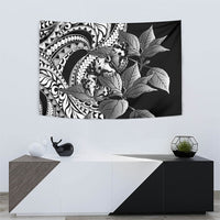 Kamehameha Butterfly Hawaii Tapestry Hawaiian Pulelehua Mamaki Black Color LT14 - Polynesian Pride