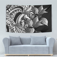 Kamehameha Butterfly Hawaii Tapestry Hawaiian Pulelehua Mamaki Black Color LT14 - Polynesian Pride