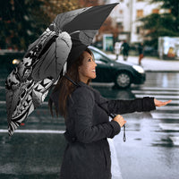 Kamehameha Butterfly Hawaii Umbrella Hawaiian Pulelehua Mamaki Black Color LT14 - Polynesian Pride