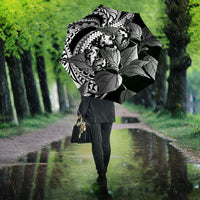 Kamehameha Butterfly Hawaii Umbrella Hawaiian Pulelehua Mamaki Black Color LT14 - Polynesian Pride