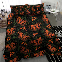 Kamehameha Butterfly Mamaki Hawaii Bedding Set Pulelehua Hawaiian Kakau Seamless Style LT14 - Polynesian Pride