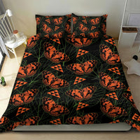 Kamehameha Butterfly Mamaki Hawaii Bedding Set Pulelehua Hawaiian Kakau Seamless Style LT14 - Polynesian Pride
