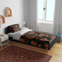 Kamehameha Butterfly Mamaki Hawaii Bedding Set Pulelehua Hawaiian Kakau Seamless Style LT14 - Polynesian Pride