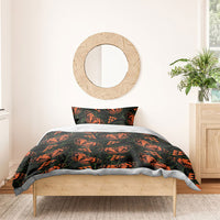 Kamehameha Butterfly Mamaki Hawaii Bedding Set Pulelehua Hawaiian Kakau Seamless Style LT14 - Polynesian Pride