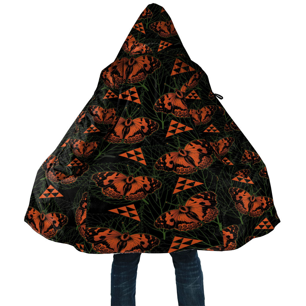 Kamehameha Butterfly Mamaki Hawaii Cloak Pulelehua Hawaiian Kakau Seamless Style