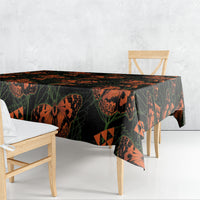 Kamehameha Butterfly Mamaki Hawaii Tablecloth Pulelehua Hawaiian Kakau Seamless Style