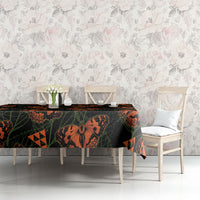 Kamehameha Butterfly Mamaki Hawaii Tablecloth Pulelehua Hawaiian Kakau Seamless Style