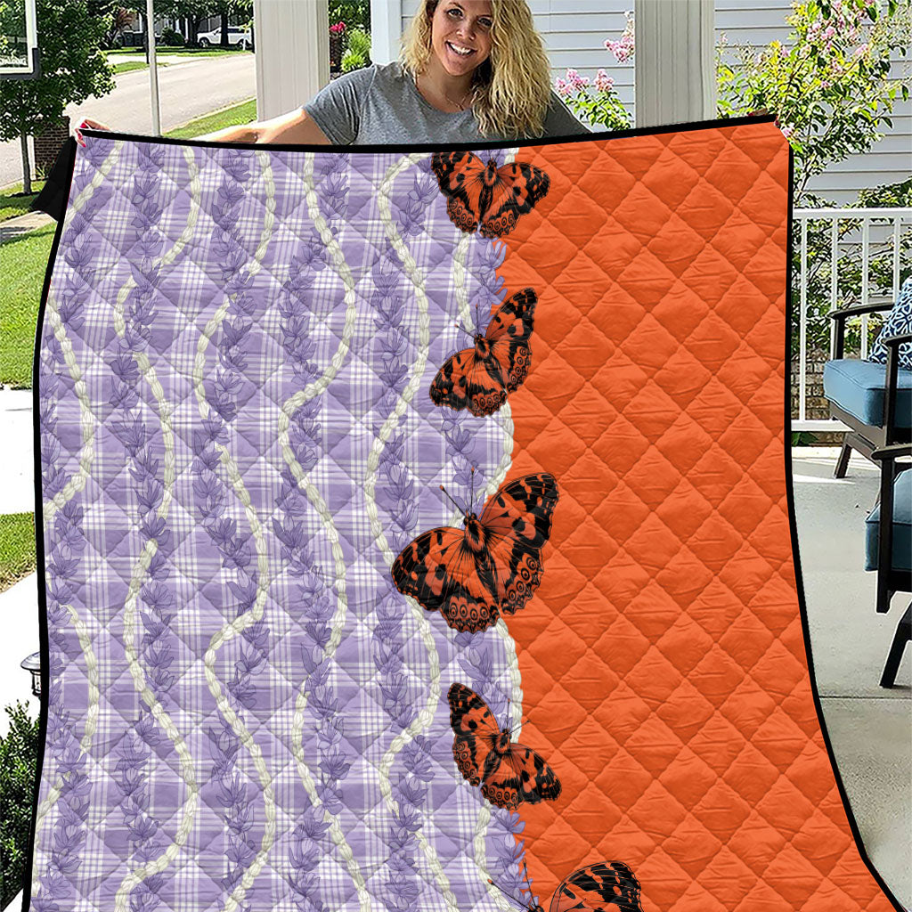 Kamehameha Butterfly Palaka Hawaii Quilt Pulelehua Honohono Pikake Lei