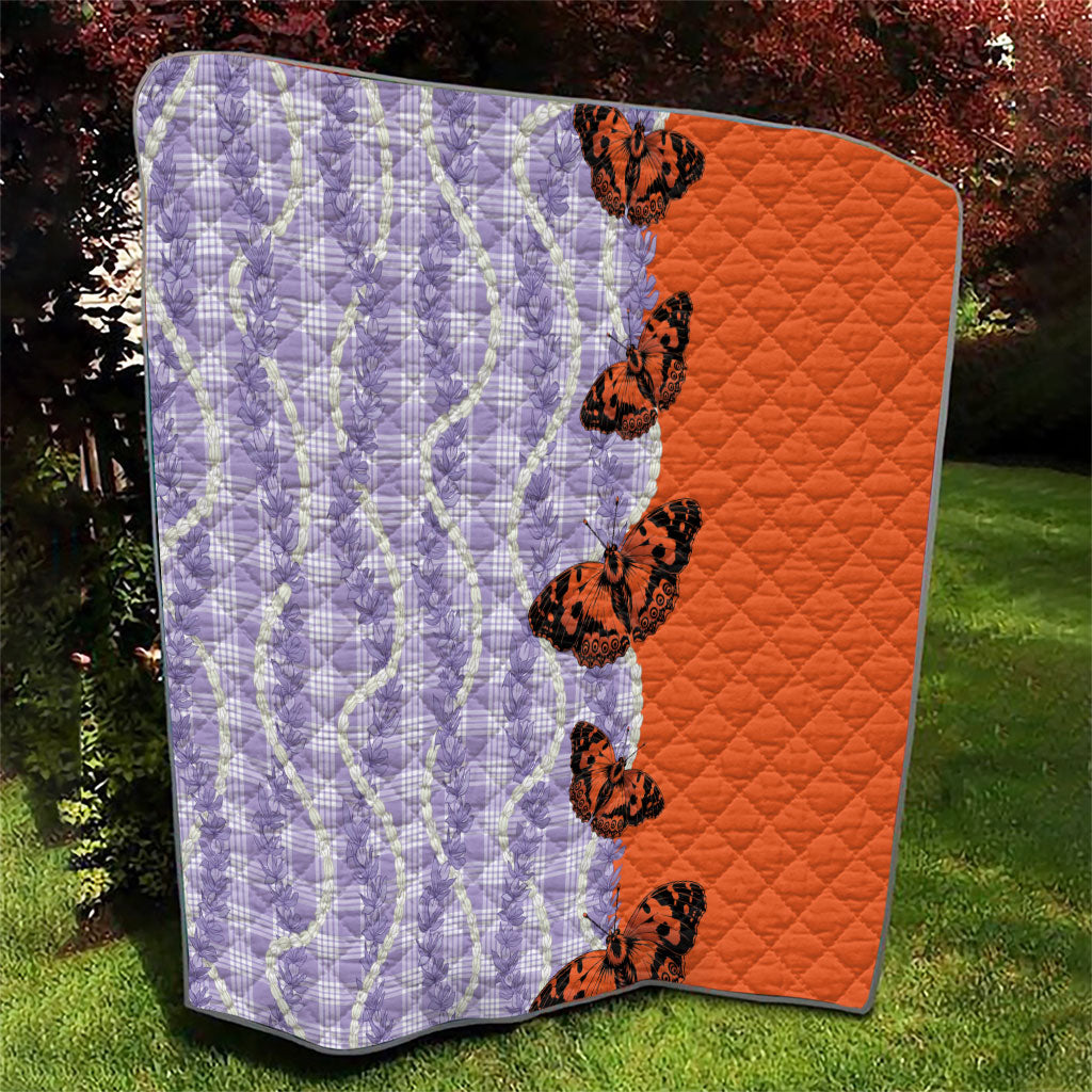 Kamehameha Butterfly Palaka Hawaii Quilt Pulelehua Honohono Pikake Lei