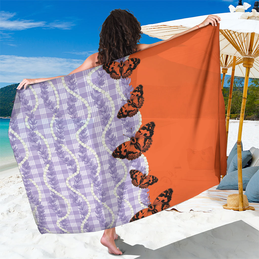 Kamehameha Butterfly Palaka Hawaii Sarong Pulelehua Honohono Pikake Lei