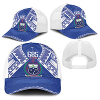 Samoa 685 Baseball Net Cap Samoan Pride Coat Of Arms - Polynesian Pride