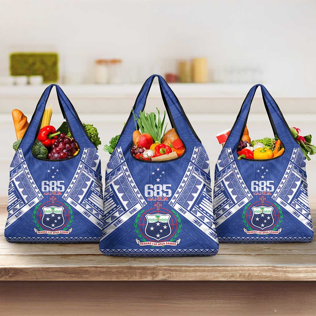 Samoa 685 Grocery Bag Samoan Pride Coat Of Arms - Polynesian Pride