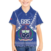 Personalised Samoa 685 Hawaiian Shirt Samoan Pride Coat Of Arms - Polynesian Pride