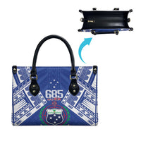 Samoa 685 Leather Bag Samoan Pride Coat Of Arms - Polynesian Pride
