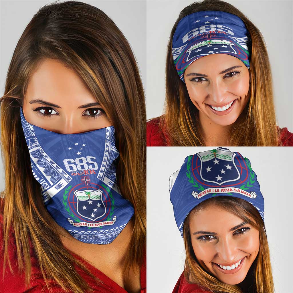 Samoa 685 Neck Gaiter Samoan Pride Coat Of Arms - Polynesian Pride