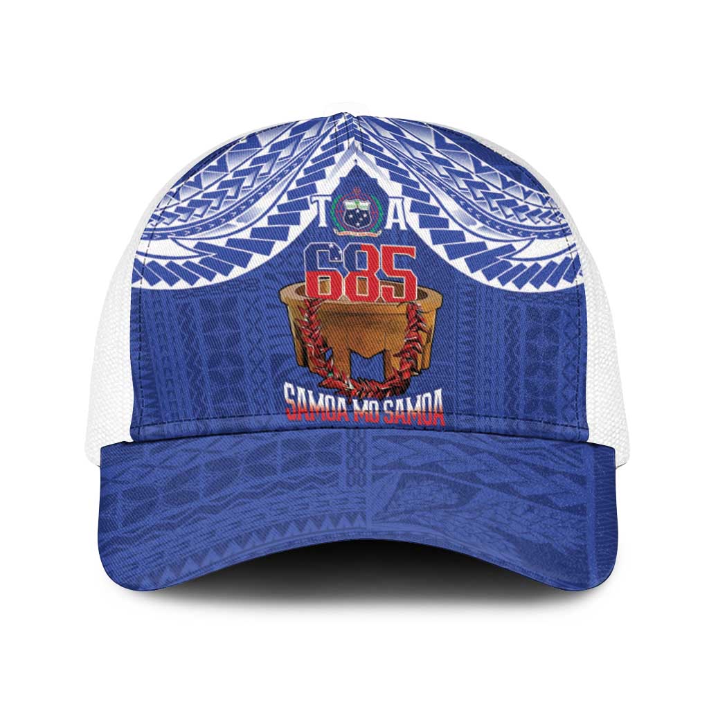 Toa Samoa Rugby Baseball Net Cap 685 Pride Tanoa Ula Fala - Polynesian Pride